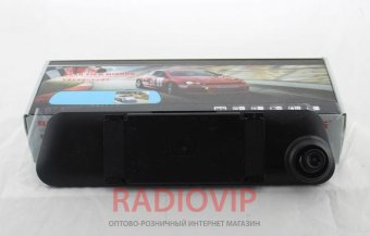 Зеркало заднего вида DVR B1 зеркало с двумя камерами