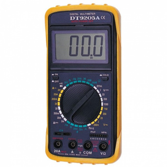 картинка Мультиметр DT-9205A от интернет магазина Radiovip