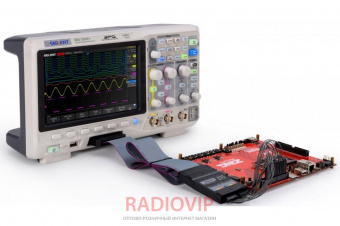картинка Цифровой осциллограф Siglent SDS1202X+генератор AWG, 200МГц, 1ГВ/с, 2 канала от интернет магазина Radiovip