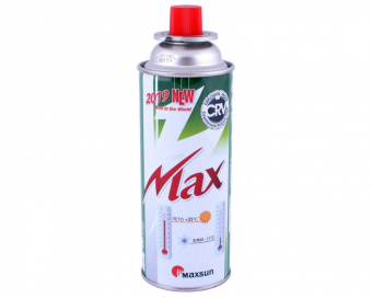 картинка Газ для портативных газовых приборов "MAXSUN" CRV Зеленый от интернет магазина Radiovip