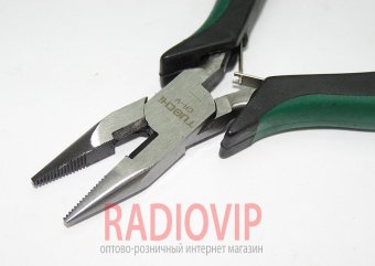 картинка Круглогубцы,черно-зелёные ручки 125*28,Q100 от интернет магазина Radiovip