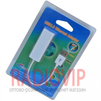 картинка Адаптор USB 2.0 (шт.USB- гн.8Р8С) от интернет магазина Radiovip