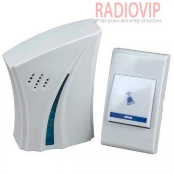 картинка Дверной беспроводный звонок 9610 AС от интернет магазина Radiovip