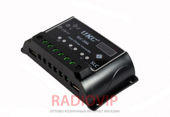картинка Контроллер заряда для солнечных модулей Solar controler 20A от интернет магазина Radiovip