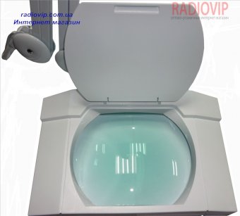 картинка Лупа-лампа с LED подсветкой на струбцине, прямоуг., 5Х, диам-190х157мм от интернет магазина Radiovip