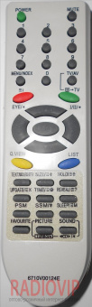 картинка Пульт LG 6710V00124E(TXT) от интернет магазина Radiovip