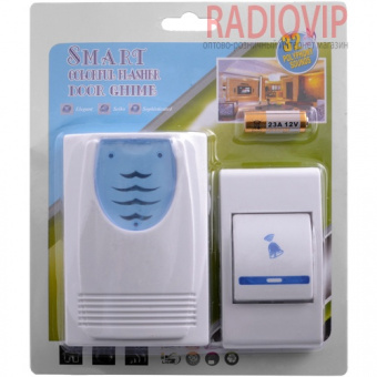 картинка Беспроводной дверной звонок SMART 9307 AС от интернет магазина Radiovip