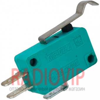 картинка Микропереключатель с лапкой MSW-04 ON-(ON), 3pin, 10A, 125/250VAC от интернет магазина Radiovip