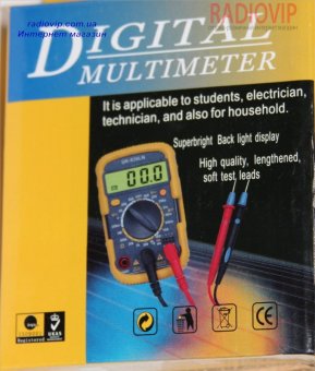 картинка Мультиметр UK-830LN от интернет магазина Radiovip