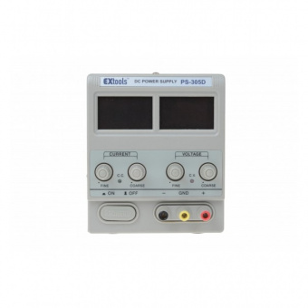 картинка Лабораторный блок питания EXtools PS-305D (0...30V, 0...5A) от интернет магазина Radiovip