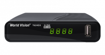 картинка Тюнер цифровой World Vision T624D3 от интернет магазина Radiovip