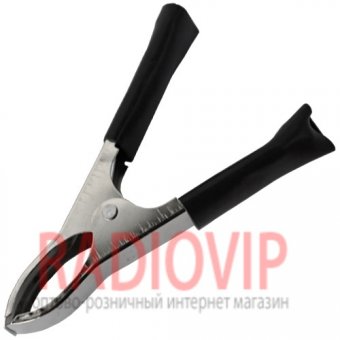 картинка Зажим аккумуляторный 30А чёрный от интернет магазина Radiovip