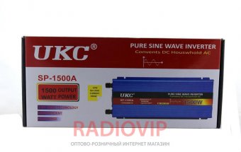 картинка Инвертор  UKS 1500W (синус) от интернет магазина Radiovip