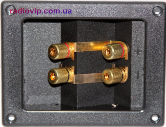 картинка Терминал аудио 4гн.банан металл. gold, прямоугольный от интернет магазина Radiovip