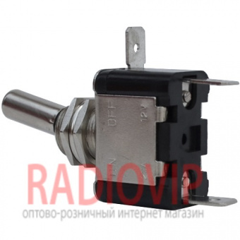 картинка Тумблер с подсветкой ASW-07D ON-OFF, 3pin, 12V, 25А от интернет магазина Radiovip