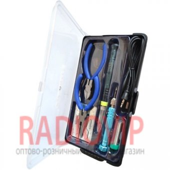 картинка Набор ZD-972F (USB паяльник+подставка+припой+отвертка от интернет магазина Radiovip