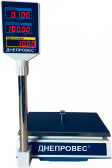 картинка Весы торговые ВТД-РС с подключением к РКО (RS232) от интернет магазина Radiovip