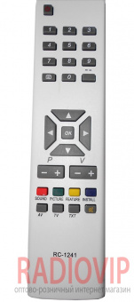 картинка Пульт RAINFORD/VESTEL  RC-1241 как ориг от интернет магазина Radiovip