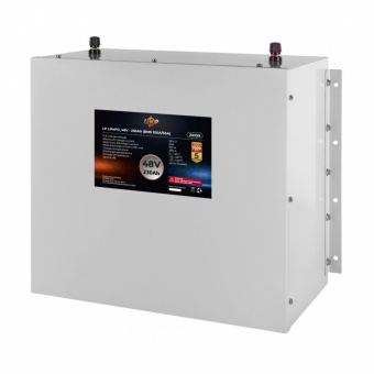 картинка Аккумулятор LP LiFePO4 48V (51,2V) - 230 Ah (11776Wh) (BMS 100A/50A) металл от интернет магазина Radiovip