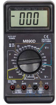 картинка Цифровой мультиметр M890D от интернет магазина Radiovip