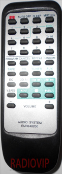 картинка Пульт PANASONIC   EUR-648200 AUDIO от интернет магазина Radiovip