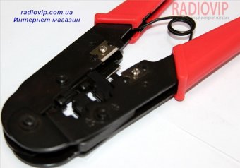 картинка Клещи тлф.обжим. универс. (4p4c, 6p2c, 6p4c, 6p6c) метал. HT-246 от интернет магазина Radiovip
