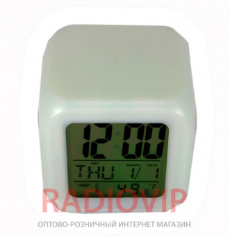 Настольные часы CX 508 хамелеон светящиеся
