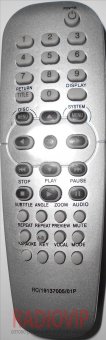 картинка Пульт PHILIPS   RC-19137005-01p DVD от интернет магазина Radiovip