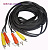 картинка Шнур 3RCA - 3RCA, 10.0M Japan  53mm от интернет магазина Radiovip