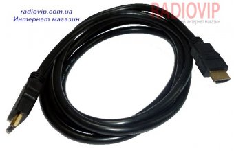 картинка Кабель шт. HDMI-шт. HDMI, 1.4 Version, медь, 1.0 m от интернет магазина Radiovip