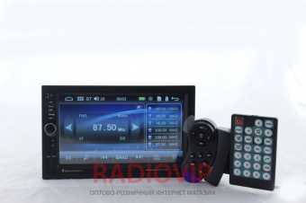 Автомагнитола 2Din MP3 7021 USB/ SD / Bluetooth с пультом на руль