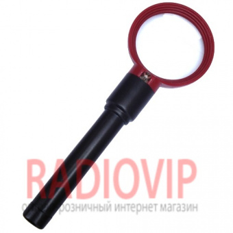 картинка Увелич. стекло c подсветкой 5,0-и кратное увеличение d-50мм от интернет магазина Radiovip