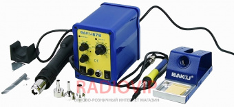 картинка Паяльная станция BAKU-878 от интернет магазина Radiovip