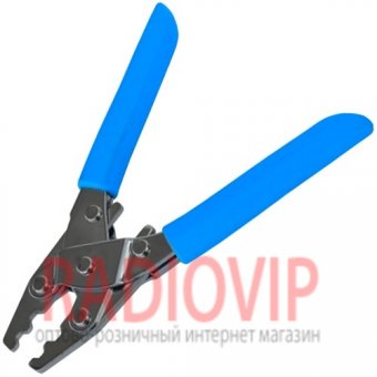 картинка Инструмент обжимной НY-102H для F-разъёмов, под кабель RG-59/RG-6 от интернет магазина Radiovip