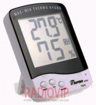 картинка Термометр с гигрометром 218 C от интернет магазина Radiovip