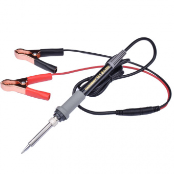 картинка Паяльник HandsKit 912 35W, 12V, c питанием от прикуривателя или аккумулятора от интернет магазина Radiovip
