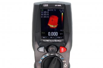 картинка CEM DT898 мультиметр с функцией тепловизора, от -20ºC до 260ºC от интернет магазина Radiovip