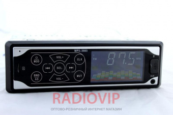 Автомагнитола MP3 3883 ISO 1DIN