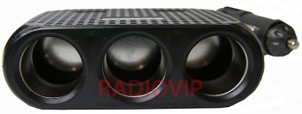 картинка Разветвитель автоприкуриват. шт.прикур.- 3гн.прикур.+2 гн.USB 1511 от интернет магазина Radiovip
