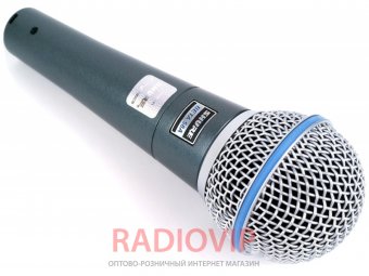 картинка Микрофон проводной SHURE Beta 58A от интернет магазина Radiovip