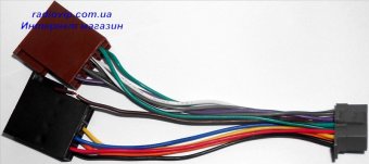 картинка Разъем автомагнитолы Panasonic CQ-RDP 123-ISO от интернет магазина Radiovip