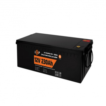 картинка Аккумулятор LP LiFePO4 12V (12,8V) - 230 Ah (2944Wh) (Smart BMS 150А) с BT пластик для ИБП от интернет магазина Radiovip