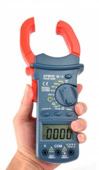 картинка Клещи токоизмерительные DT201D с подсветкой от интернет магазина Radiovip