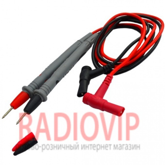картинка Шнур к тестеру с серыми щупами, 1000V, 20А от интернет магазина Radiovip