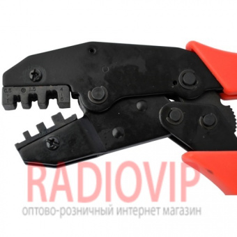 картинка Клещи R'Deer RT-230С для опрессовки неизолир.клемм 0,5-6мм2 от интернет магазина Radiovip