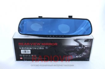 Зеркало-видеорегистратор DVR 138E без доп. камеры