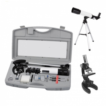 картинка Набор Magnifier Optics Cool Set (телескоп, микроскоп, принадлежности) от интернет магазина Radiovip
