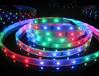 картинка Светодиодная лента LED 5050 цветная от интернет магазина Radiovip