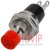 картинка Кнопка малая PBS-10B-2 без фиксации OFF-(ON), 2pin, 1А 250V, красная от интернет магазина Radiovip