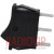 картинка Переключатель узкий RS-103-16C ON-OFF-ON, 3pin, 15A, 220V, черный от интернет магазина Radiovip